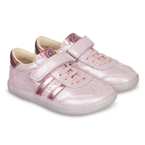 Chetto - Desportivo barefoot (Rosa metalizado)