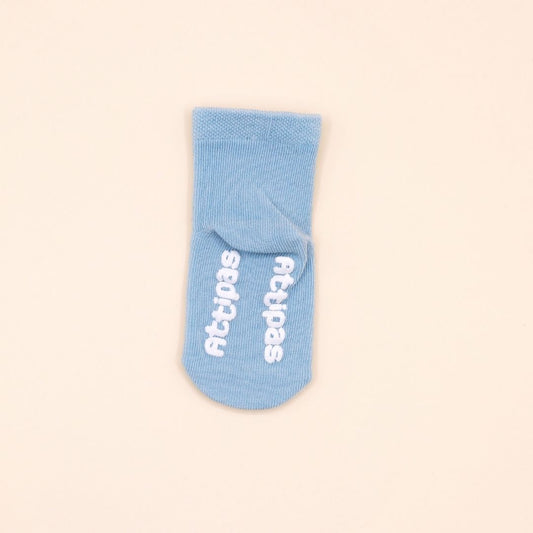 Attipas - Meias antiderrapantes Rainbow (Azuis)