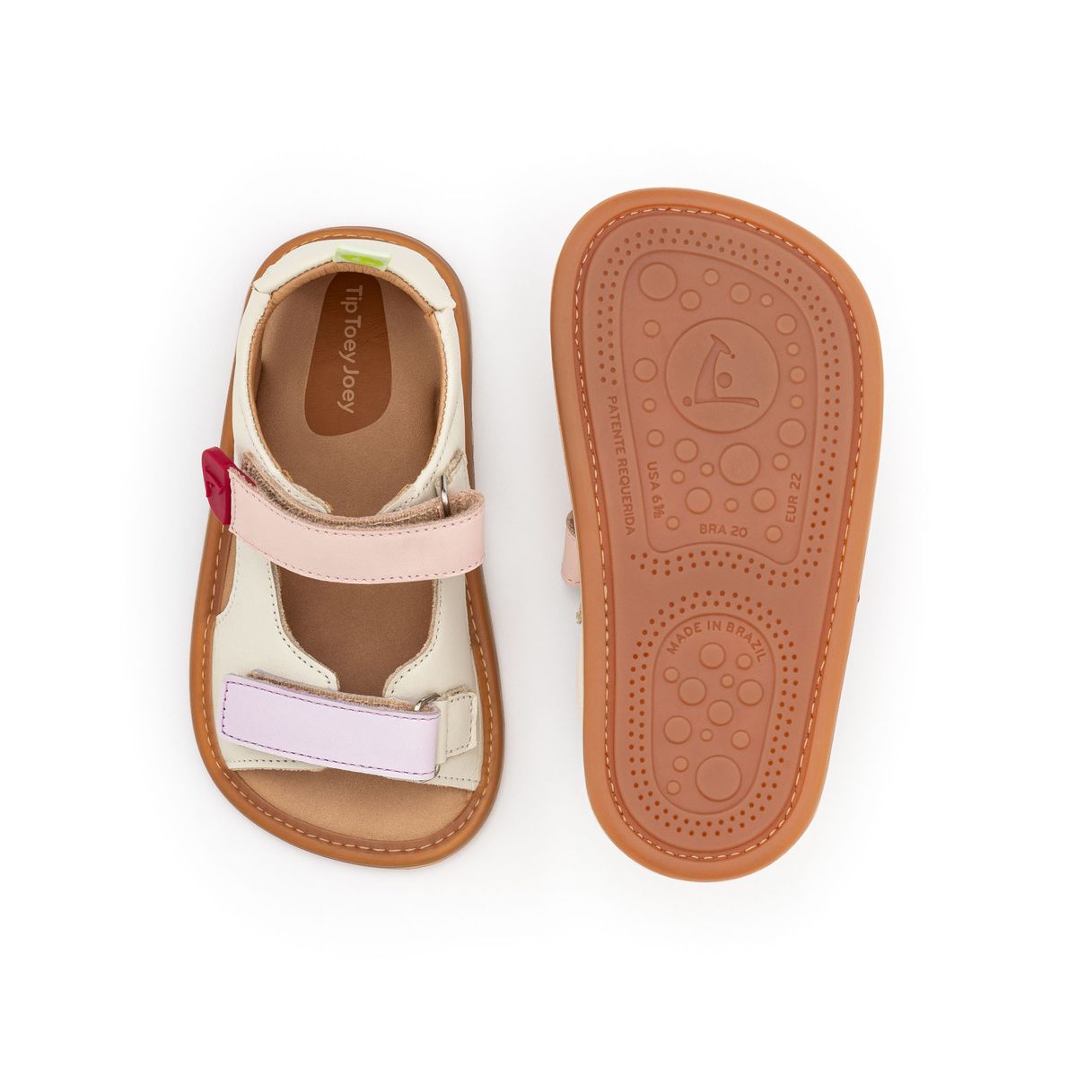 Tip Toey Joey - Explore (Tapioca, Lavander & Blossom Pink)
