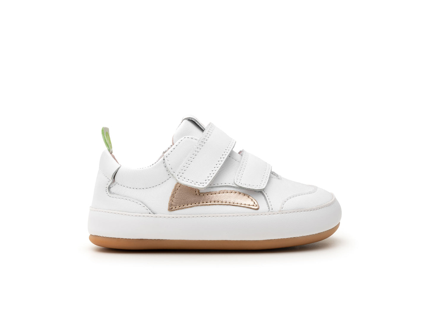Tip Toey Joey - Landy (White & Metalic Salmon)