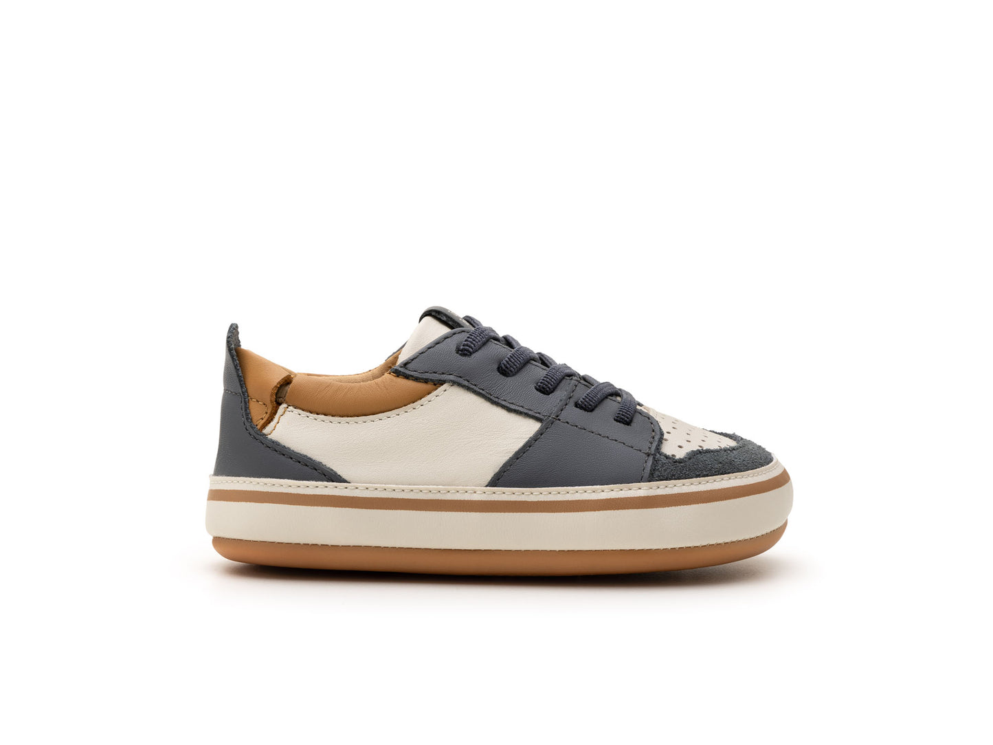 Tip Toey Joey - Ollie (Tapioca, Slate Blue & Hay)