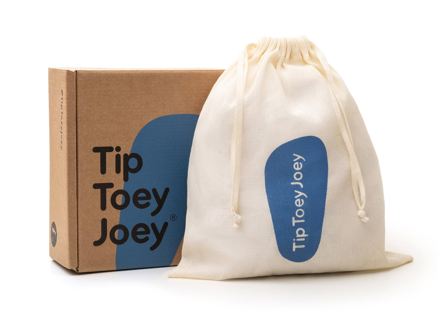 Tip Toey Joey - Ramp Worm (Tapioca, Slate Blue & Hay)