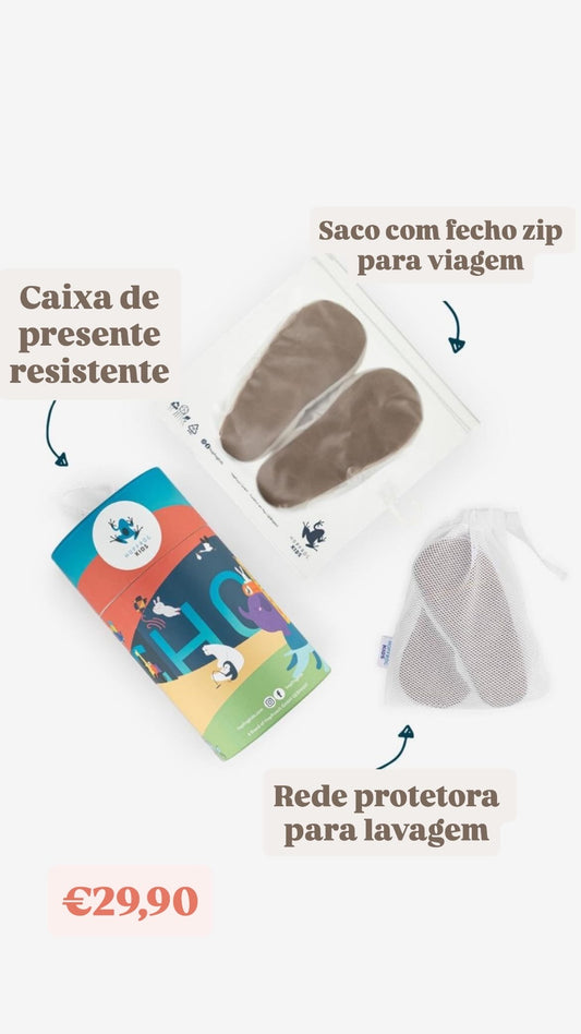 HopFrög - Pantufas Smart Booties (Purple)