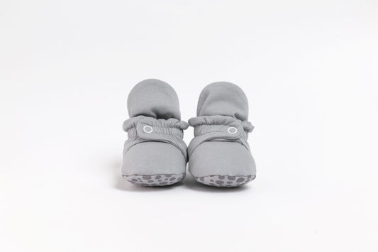Zás Trás - Baby Booties (Silver Macaron)