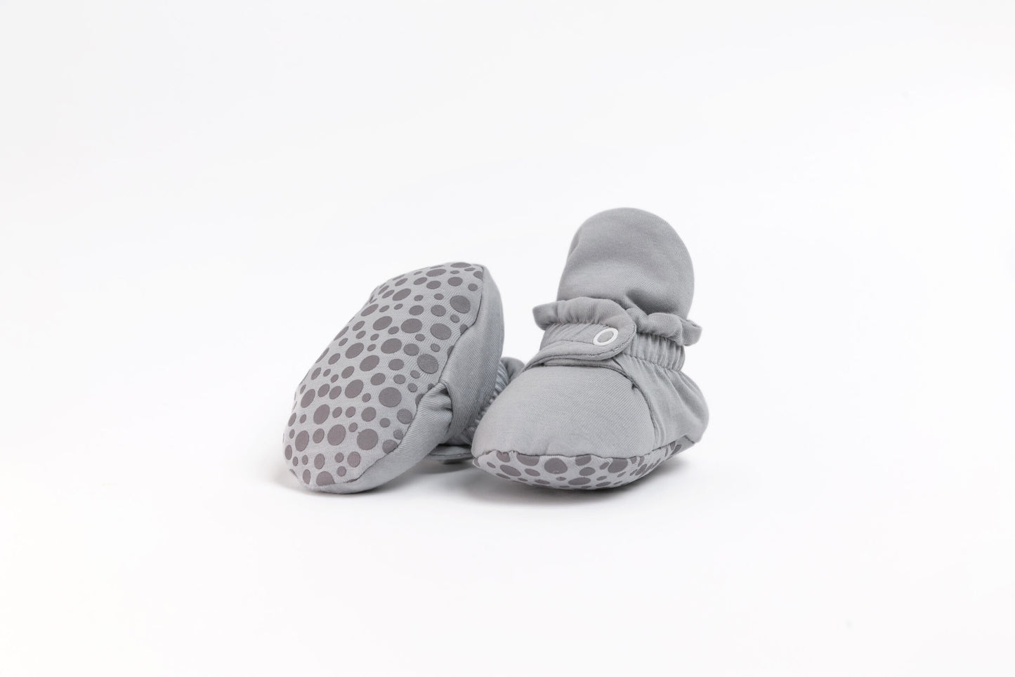 Zás Trás - Baby Booties (Silver Macaron)