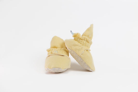 Zás Trás - Baby Booties (Lemon Curd)