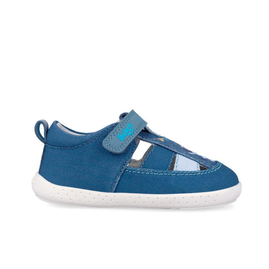 Garvalín - Sandálias em lona Bluey (Azul)