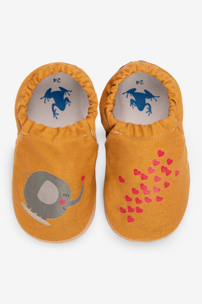 HopFrög - Pantufas Smart Booties (Honey Mustard)