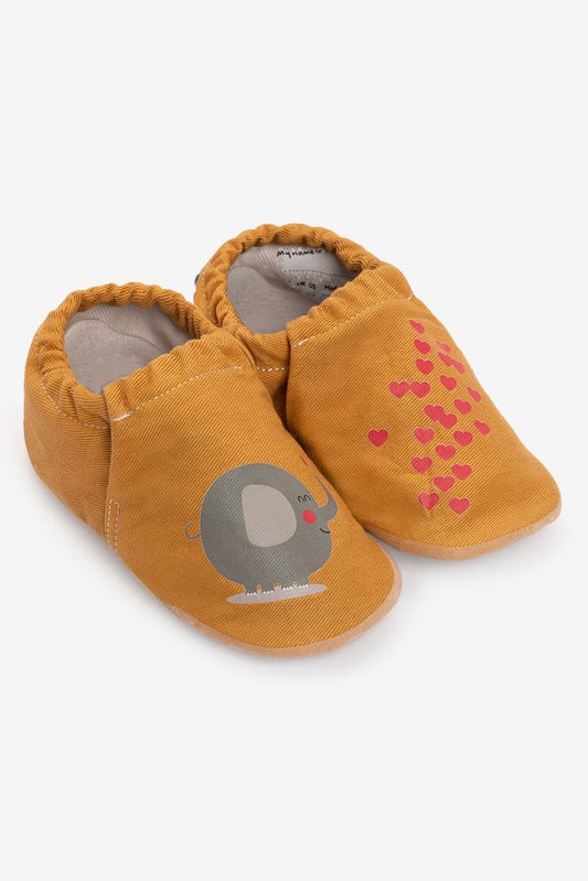 HopFrög - Pantufas Smart Booties (Honey Mustard)