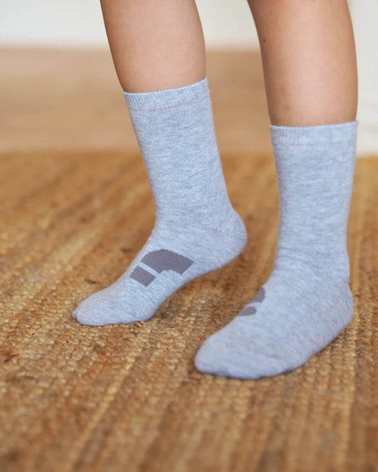 Muris - Meias cano médio barefoot (3 unidades)