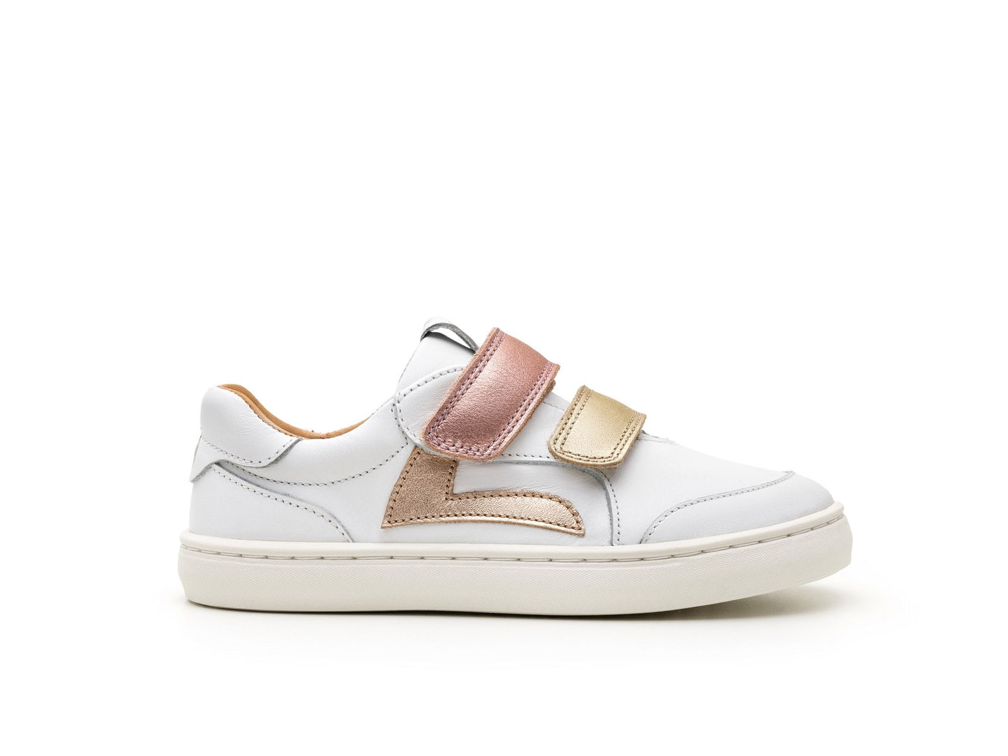 Tip Toey Joey - Landy (White, Champagne & Rose Gold)