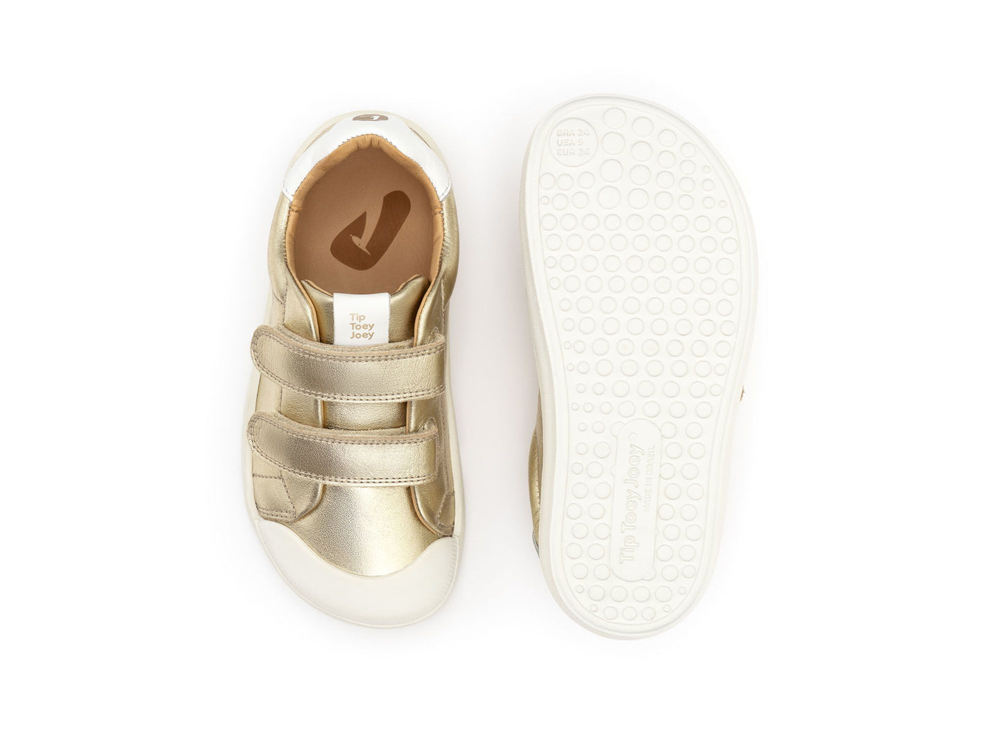 Tip Toey Joey - Ramp (Champagne & White)