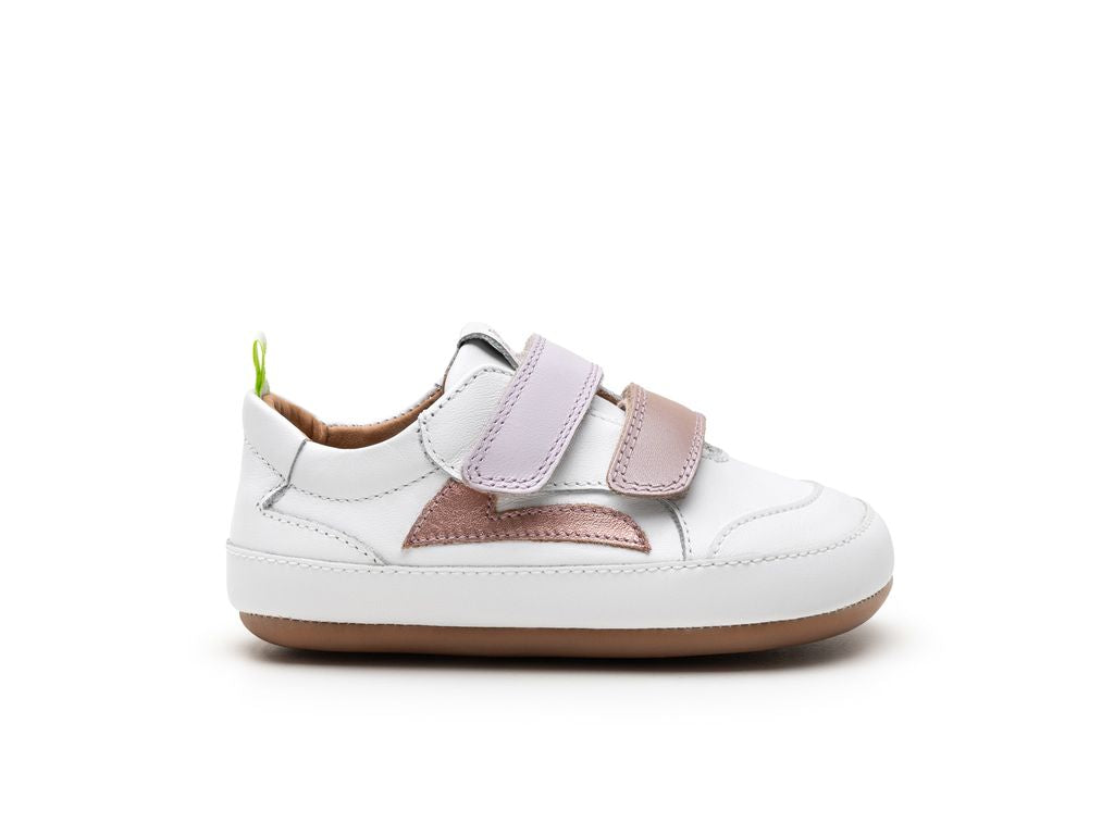 Tip Toey Joey - Landy (White, Pink Dream & Rose Gold)
