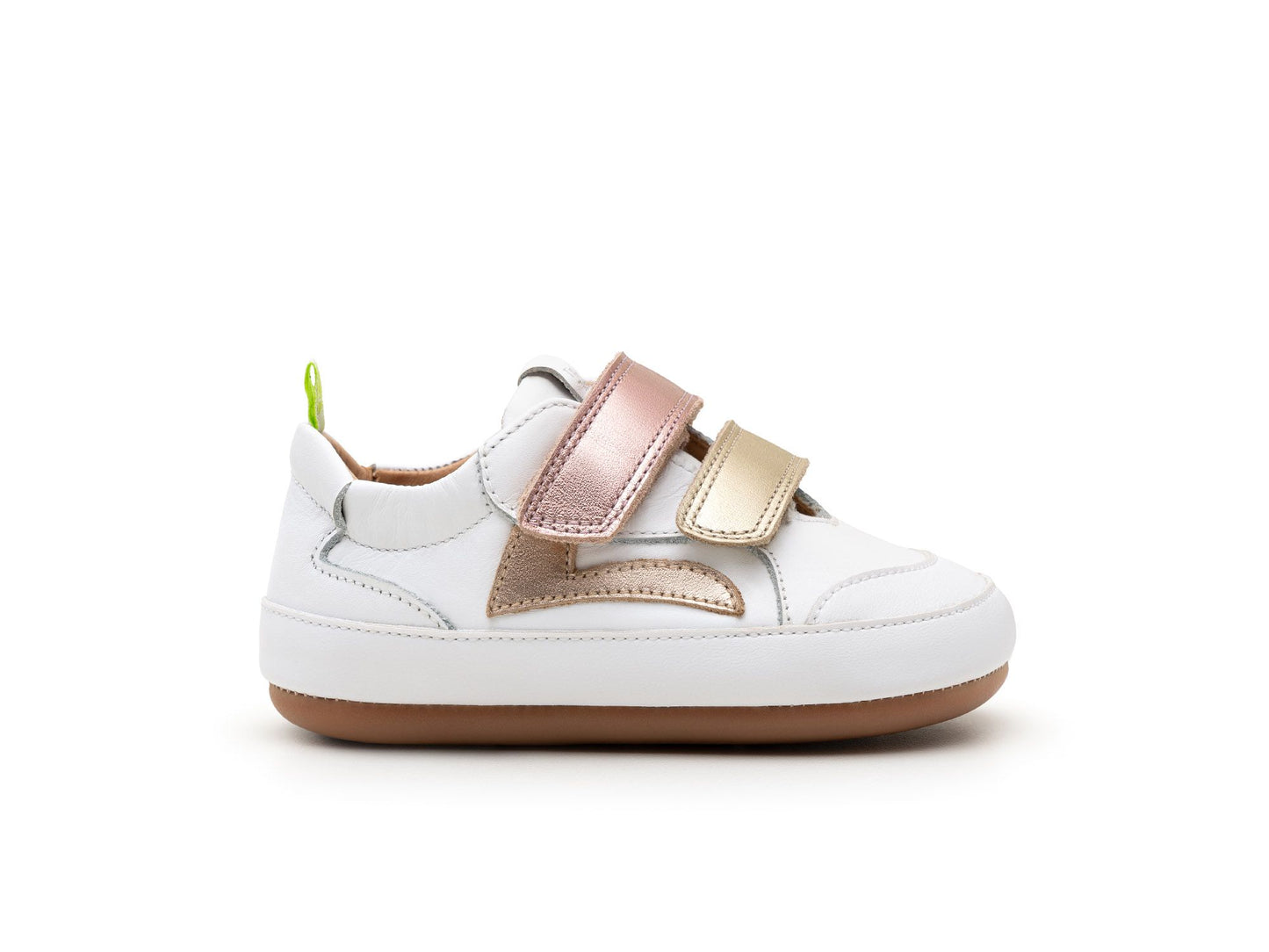 Tip Toey Joey - Landy (White, Champagne & Rose Gold)