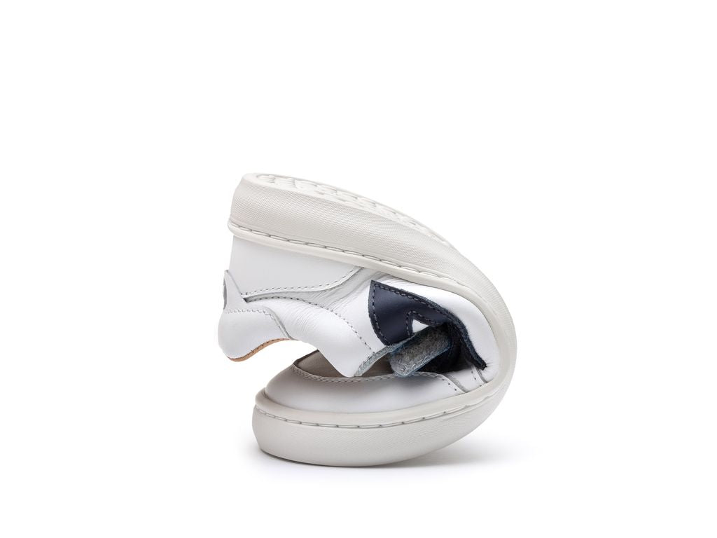 Tip Toey Joey - Landy (White, Navy & Ash)