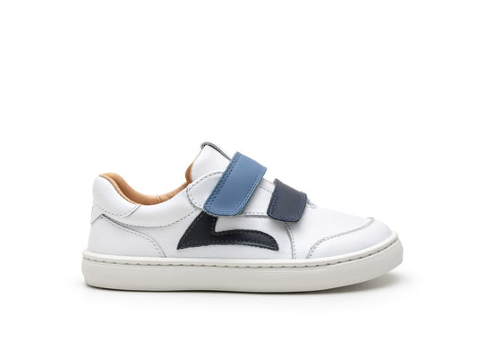 Tip Toey Joey - Landy (White, Navy & Ash)