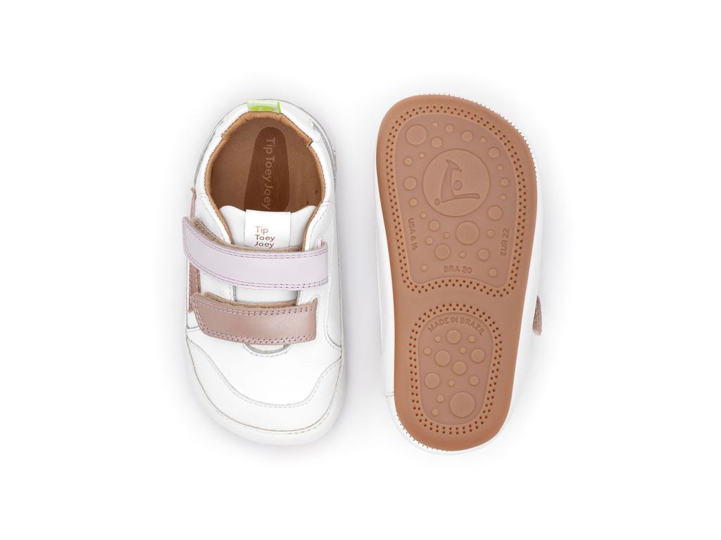 Tip Toey Joey - Landy (White, Pink Dream & Rose Gold)