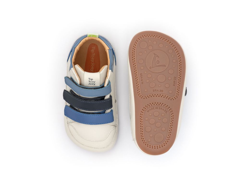 Tip Toey Joey - Metropoly (Tapioca, Blue Tang & Navy)