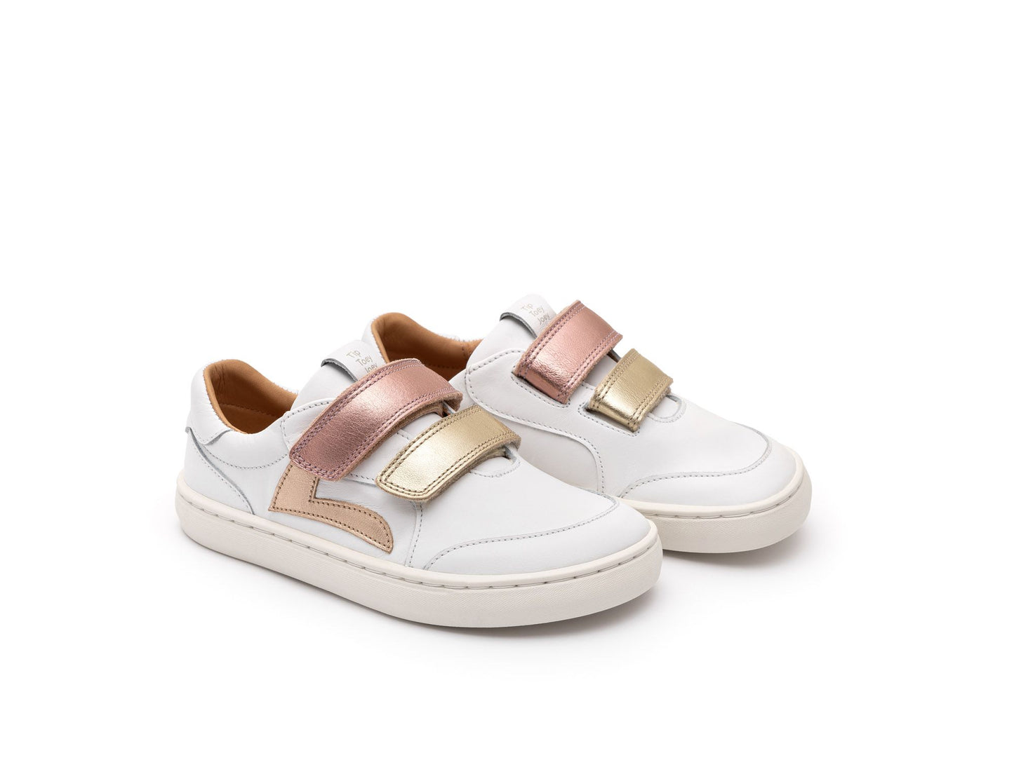 Tip Toey Joey - Landy (White, Champagne & Rose Gold)