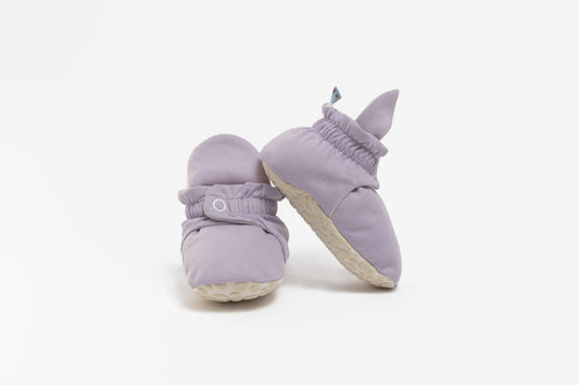 Zás Trás - Baby Booties (Lavanda Brûlée)