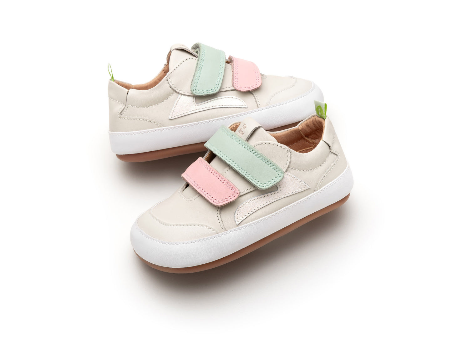 Tip Toey Joey - Landy (Tapioca, Blossom Pink & Mint)
