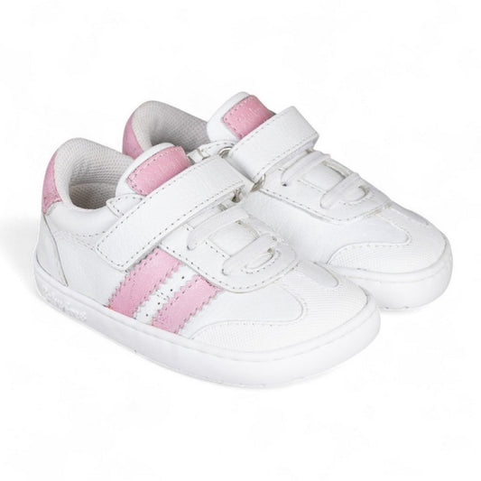 Chetto - Desportivo barefoot (Branco e Rosa)