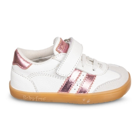 Chetto - Desportivo barefoot (Branco & Rosa)