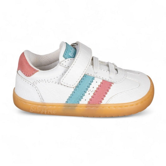 Chetto - Desportivo barefoot (Branco & Turquesa)
