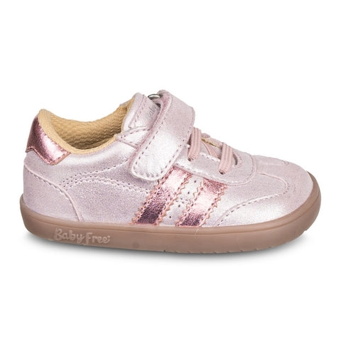 Chetto - Desportivo barefoot (Rosa metalizado)