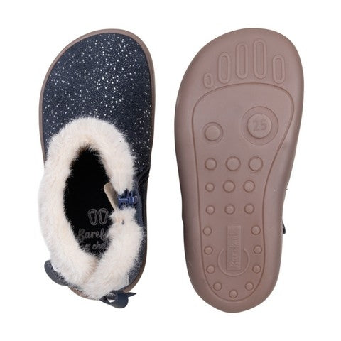 Chetto - Bota barefoot Lazo (Azul & Prata)