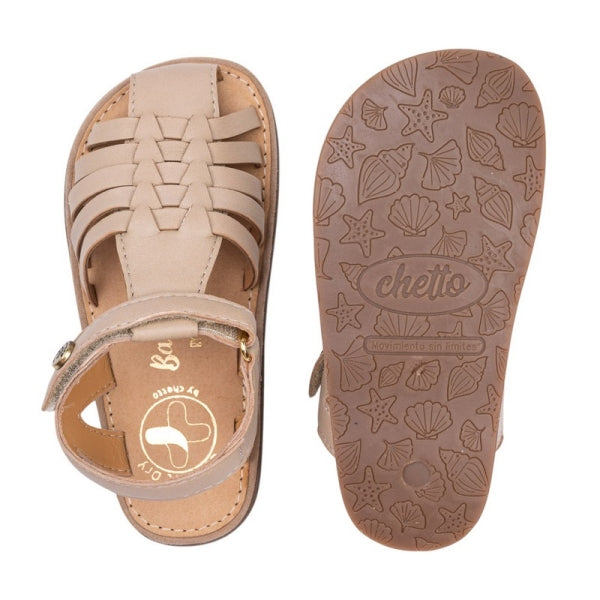 Chetto - Sandália barefoot (Taupe)