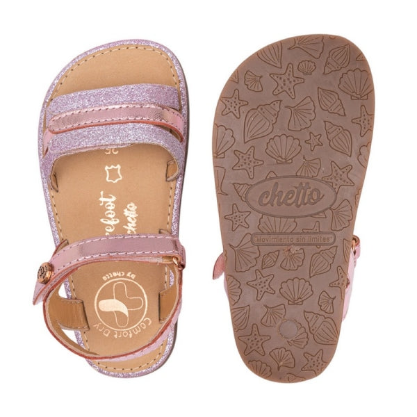 Chetto - Sandália barefoot (Rosa)