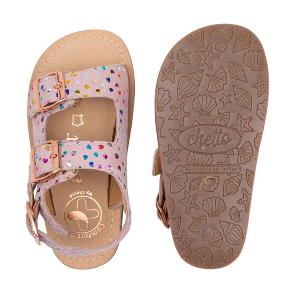 Chetto - Sandália barefoot Bio (Rosa)