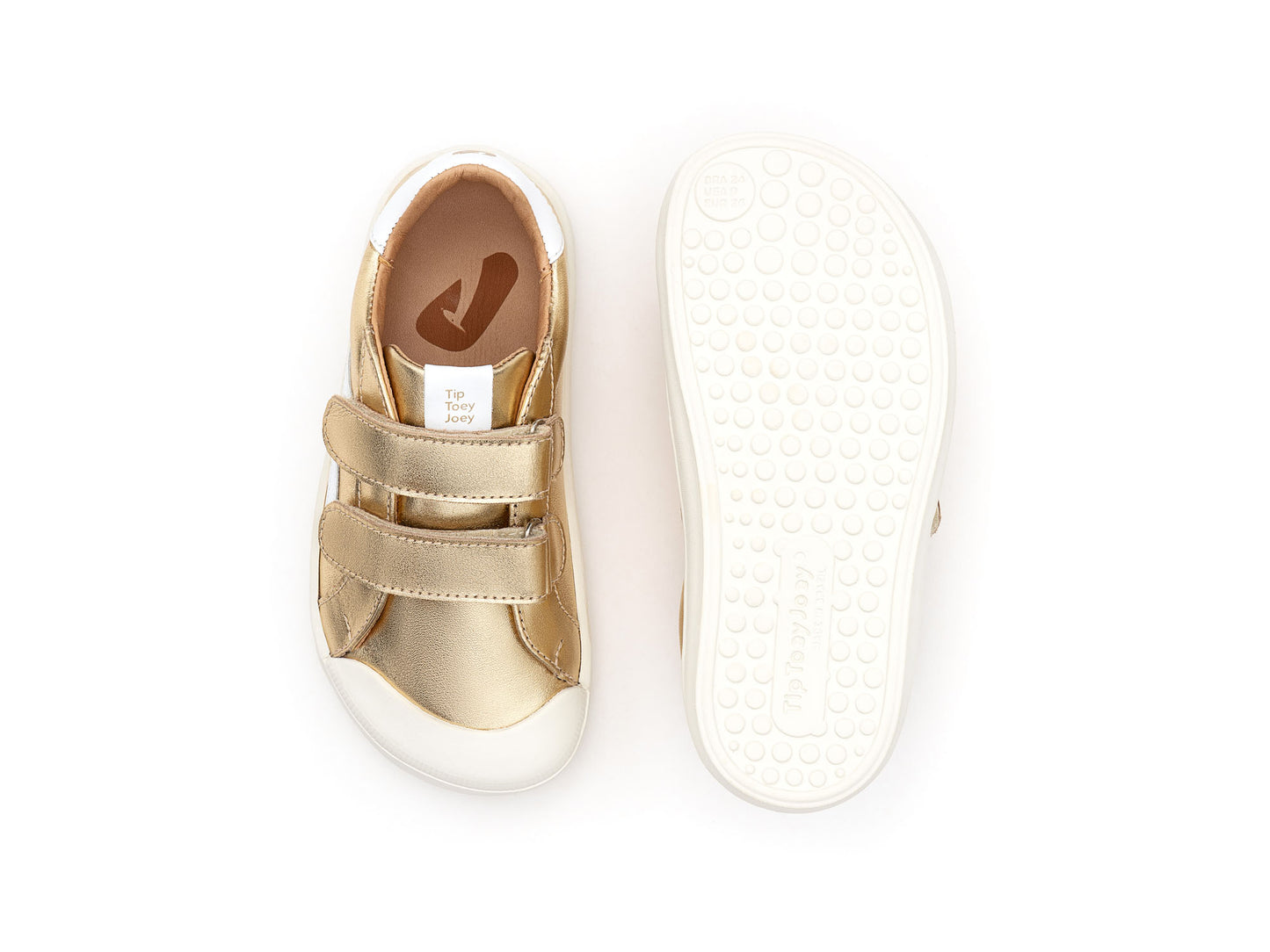 Tip Toey Joey - Hopper (Metal Gold & White)