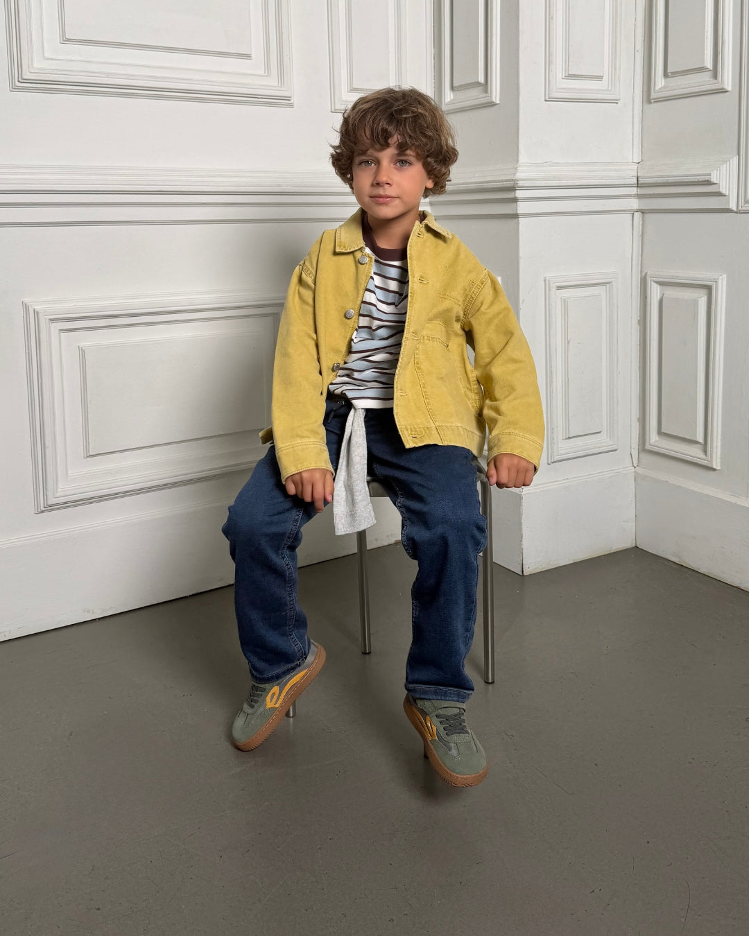 Lejan Brand - Lejan One (Mineral Gray & Mustard)