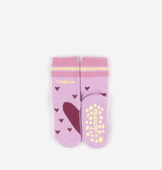 Victoria Barefoot - Meias Antiderrapantes (Rosa)