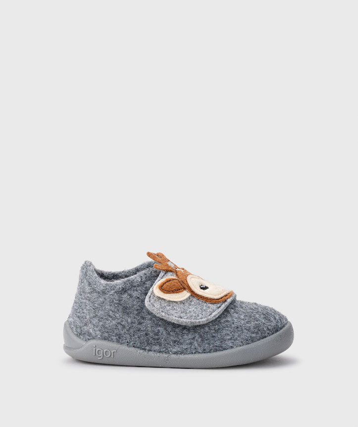 Igor - Pantufa Homie Reno (Cinza)