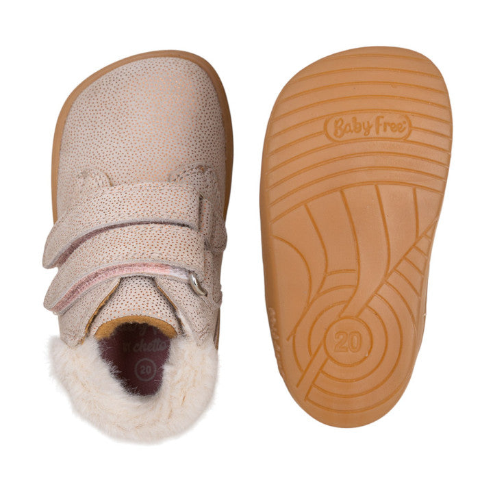 Chetto - Bota barefoot (Ouro Beige)