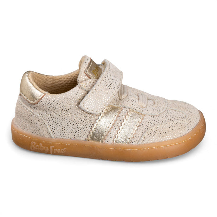 Chetto - Desportivo barefoot (Bege Brilho)