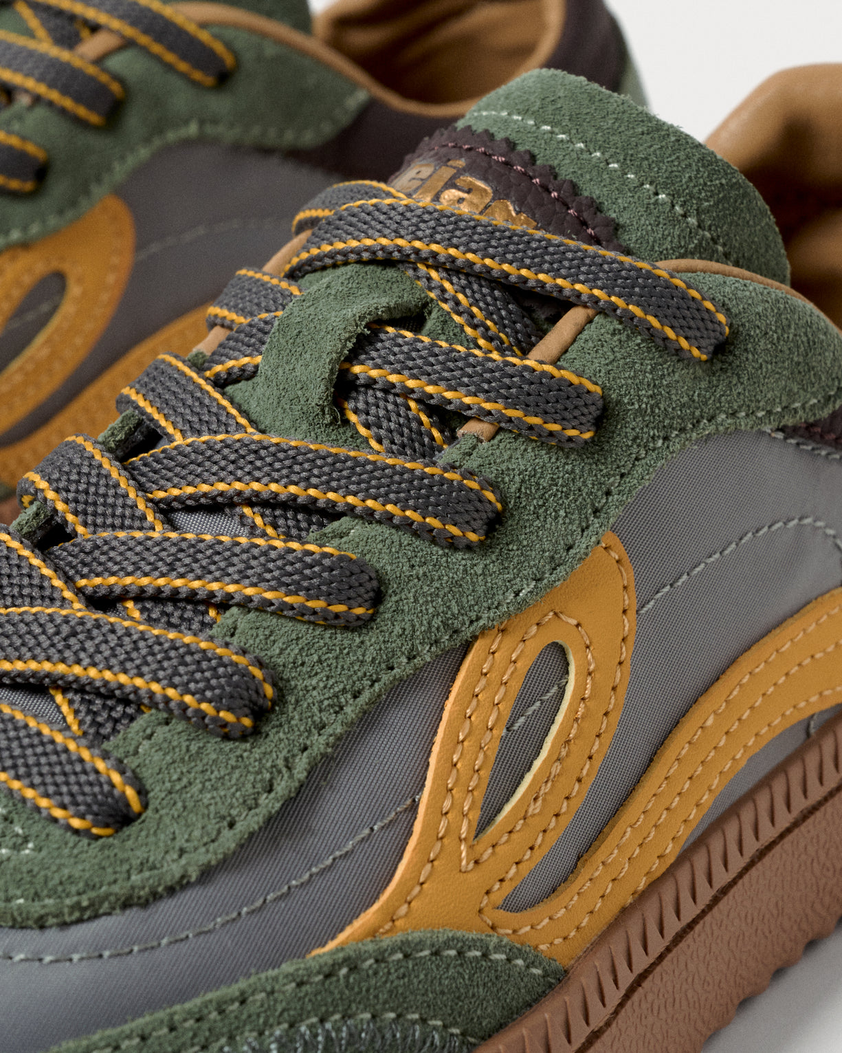 Lejan Brand - Lejan One Adulto (Mineral Gray & Mustard)