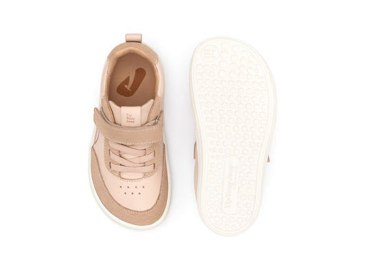 Tip Toey Joey - Outline (Papaya Cream & Rose Smoke Suede)