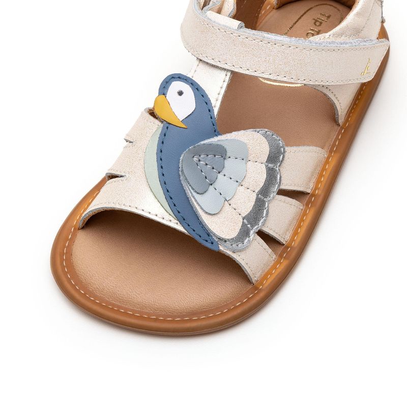 Tip Toey Joey - Macaw (White Dream, Mint & Denim)