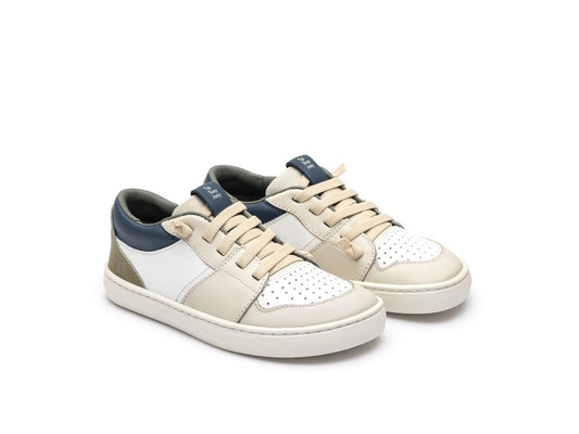 Tip Toey Joey - Ollie (White, Tapioca & Olive Tree)