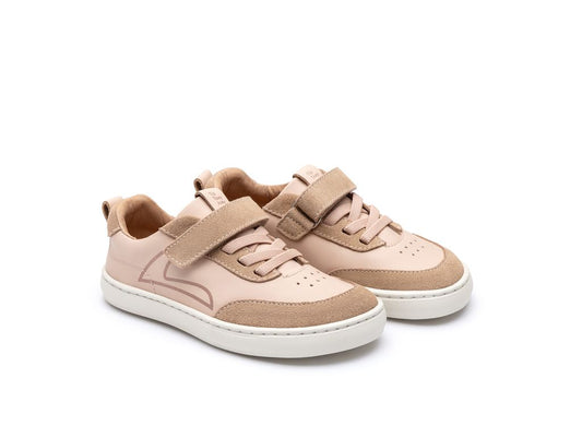 Tip Toey Joey - Outline (Papaya Cream & Rose Smoke Suede)