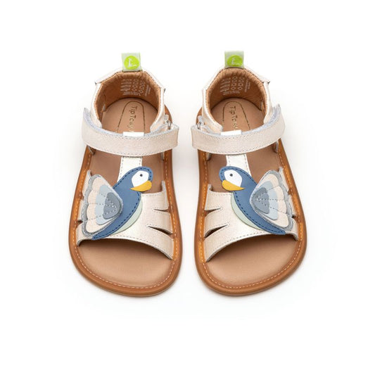 Tip Toey Joey - Macaw (White Dream, Mint & Denim)