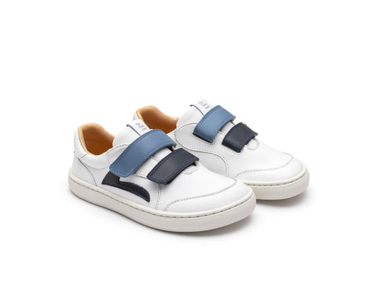 Tip Toey Joey - Landy (White, Navy & Ash)
