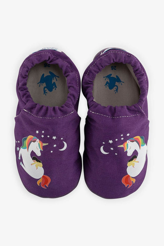 HopFrög - Pantufas Smart Booties (Purple)