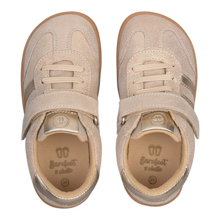 Chetto - Desportivo barefoot (Bege Brilho)