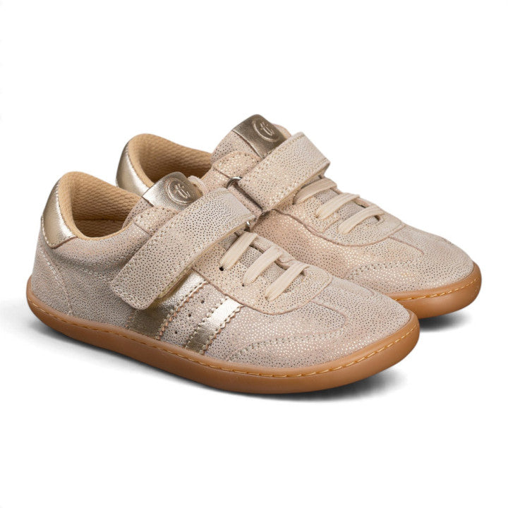 Chetto - Desportivo barefoot (Bege Brilho)