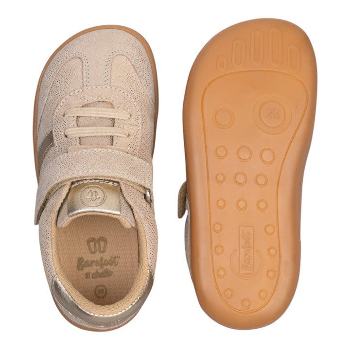 Chetto - Desportivo barefoot (Bege Brilho)